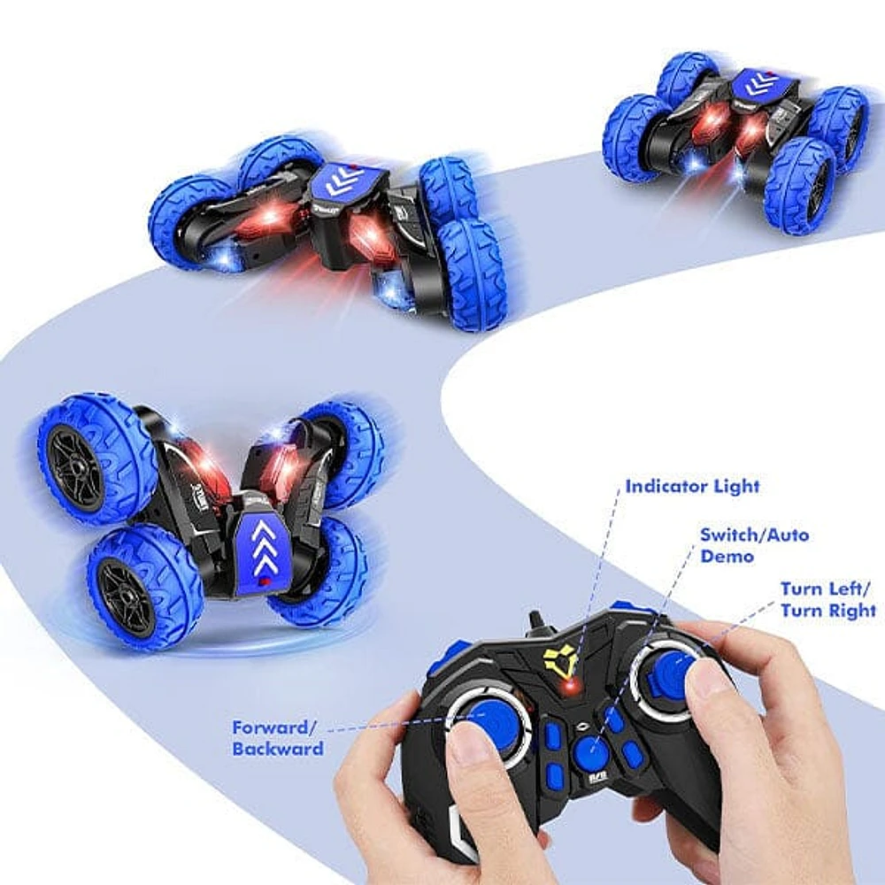 Tough Trax SPINXTREME Remote Control Spinning Stunt Car