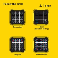 Tic Tap Go! Electronic Touchscreen Tic-Tac-Toe Game