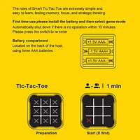Tic Tap Go! Electronic Touchscreen Tic-Tac-Toe Game