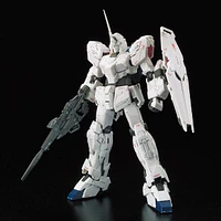BANDAI Hobby RG #25 RX-0 Unicorn Gundam 1/144 Scale 5" Model Kit