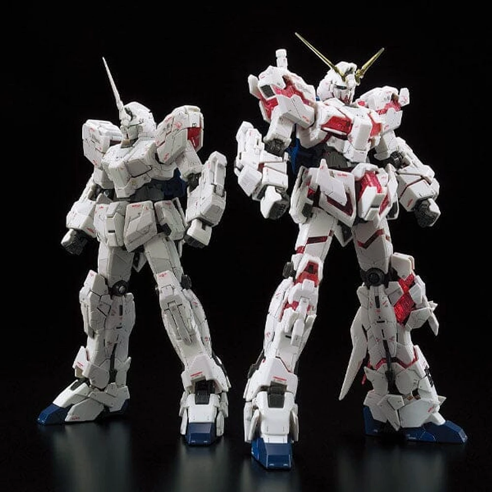 BANDAI Hobby RG #25 RX-0 Unicorn Gundam 1/144 Scale 5" Model Kit