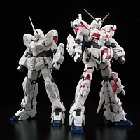 BANDAI Hobby RG #25 RX-0 Unicorn Gundam 1/144 Scale 5" Model Kit