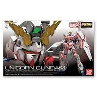 BANDAI Hobby RG #25 RX-0 Unicorn Gundam 1/144 Scale 5" Model Kit