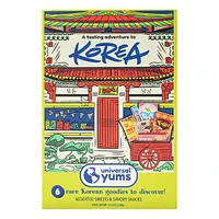 Universal Yums Snack Box: South Korea Candy Shoppe (6 Pieces)