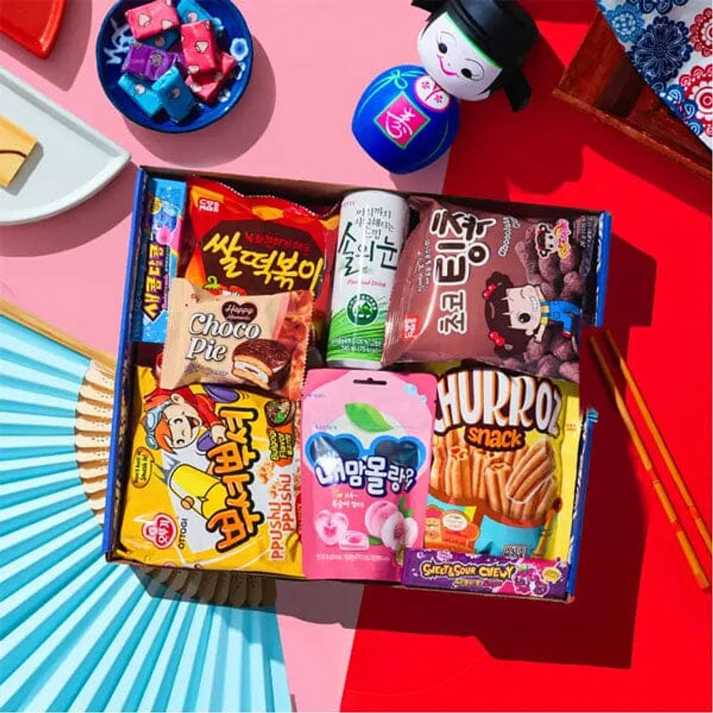 Universal Yums Snack Box: South Korea Candy Shoppe (6 Pieces)