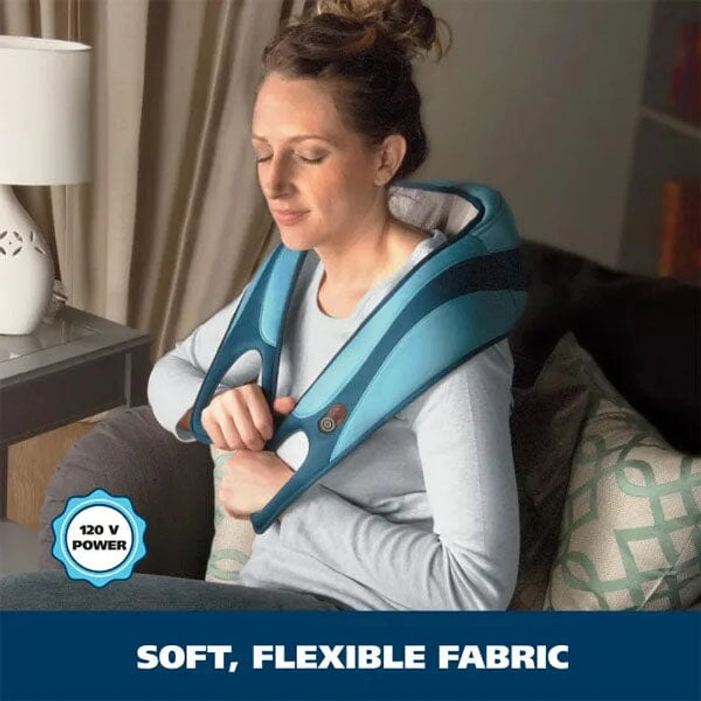 Wahl® Shiatsu Wrap Heated Deep Knead Neck & Shoulder Massager