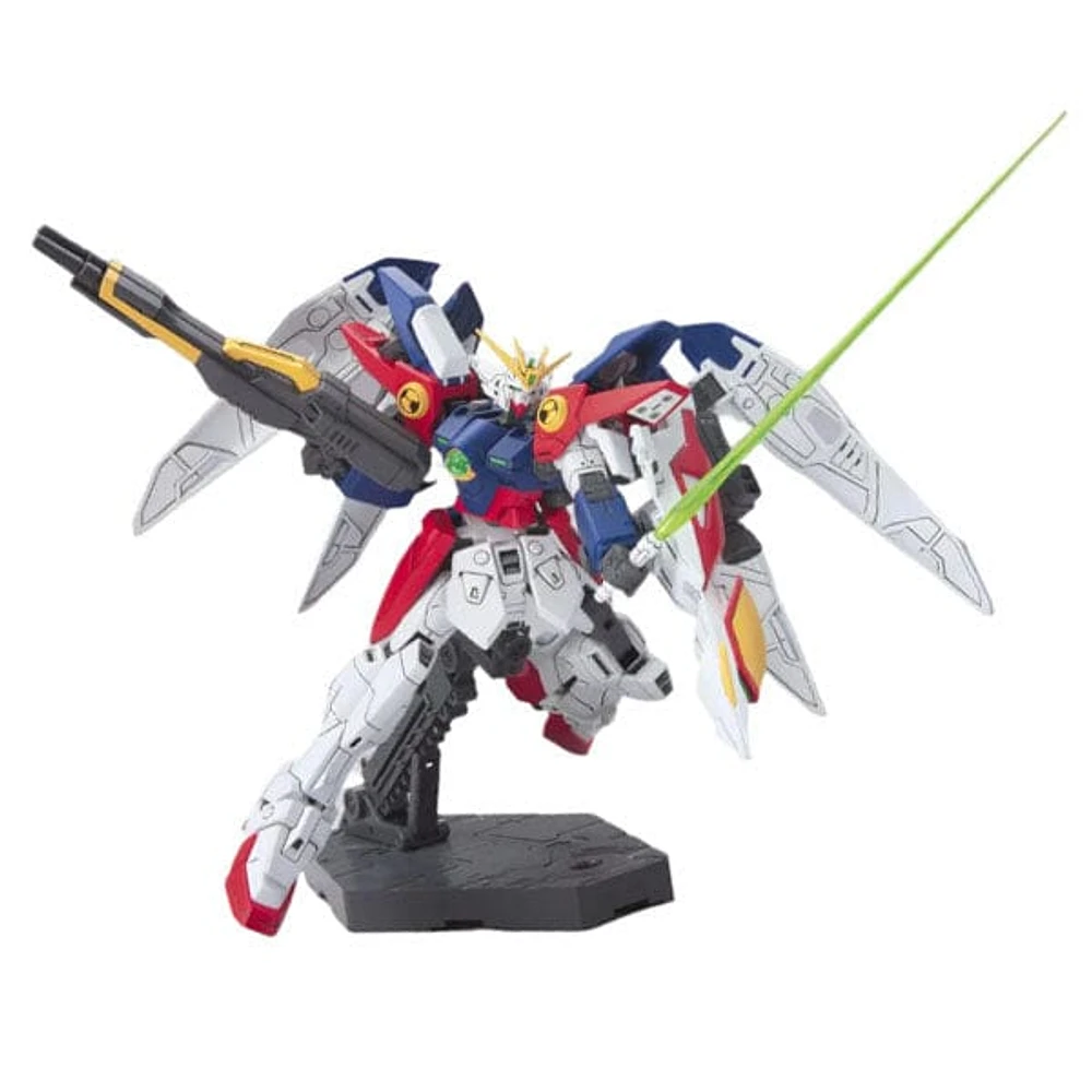 BANDAI Spirits Hobby HGAC #174 XXXG-00W0 Wing Gundam Zero 1/144 Scale 5" Model Kit