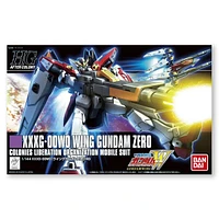 BANDAI Spirits Hobby HGAC #174 XXXG-00W0 Wing Gundam Zero 1/144 Scale 5" Model Kit