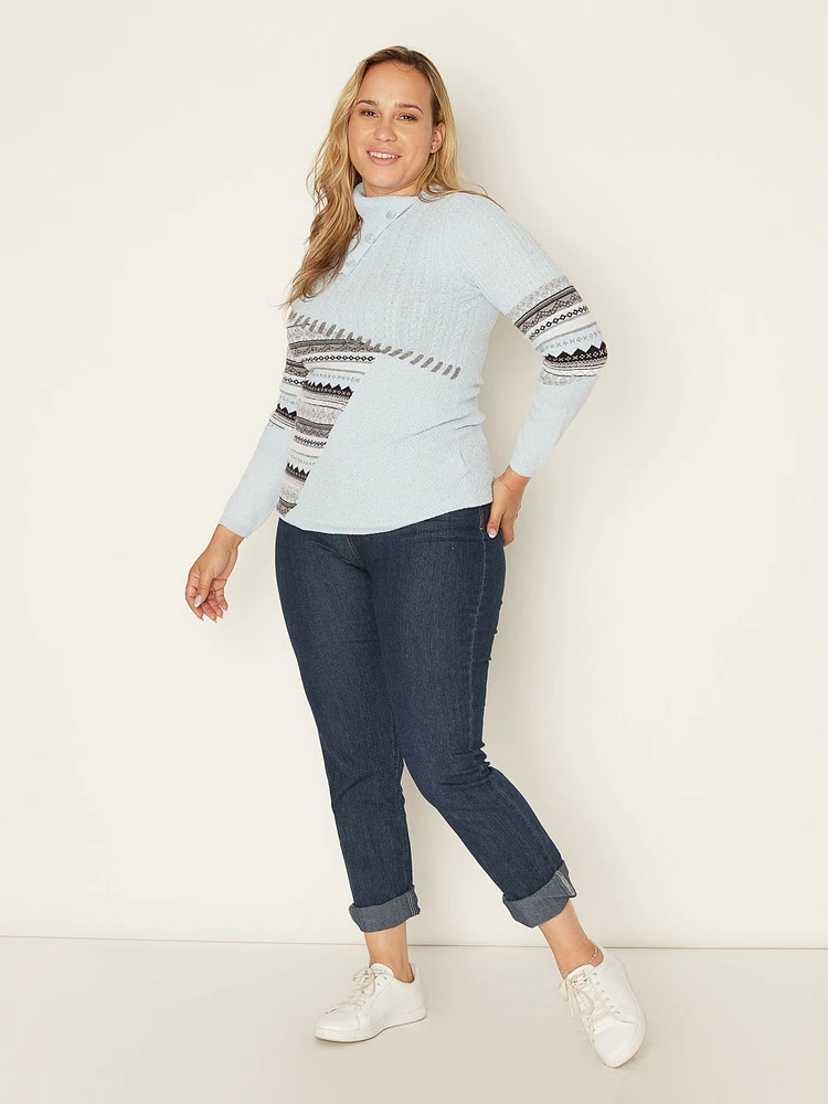 Long-sleeve sweater
