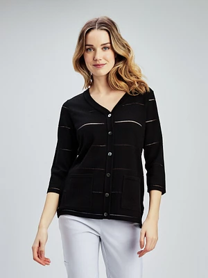 Knit cardigan