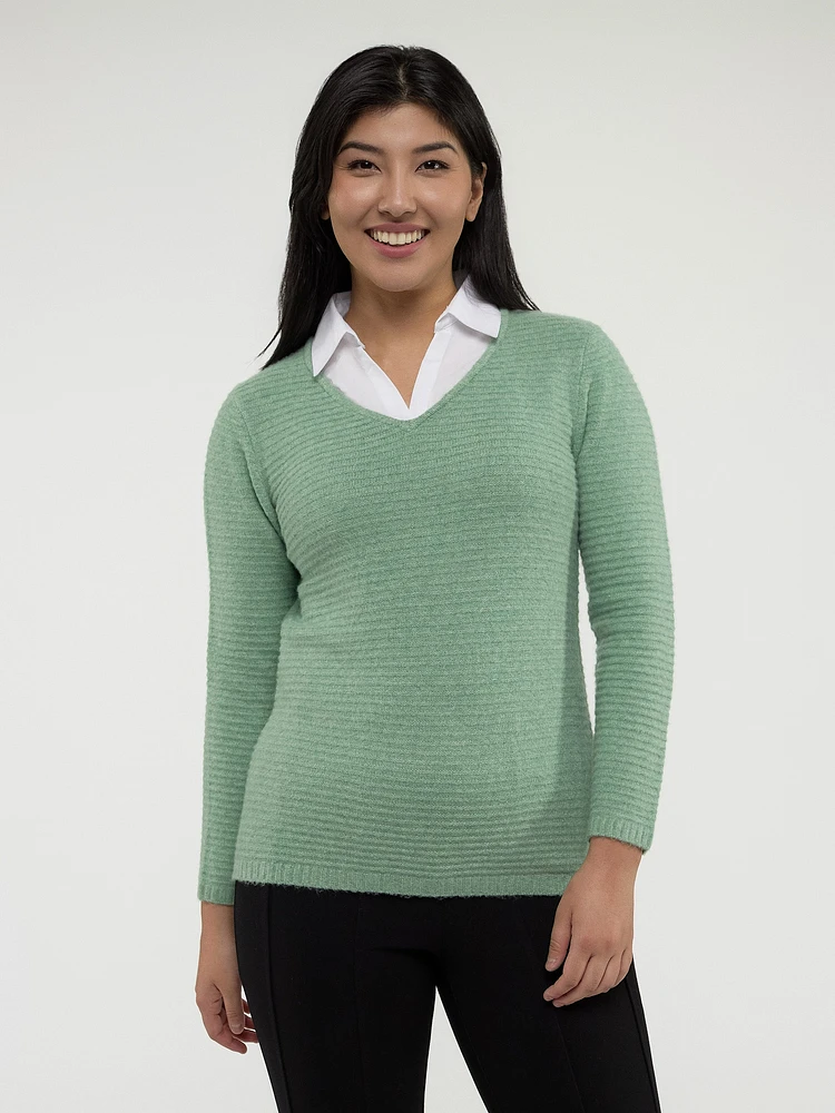 Fooler pullover sweater