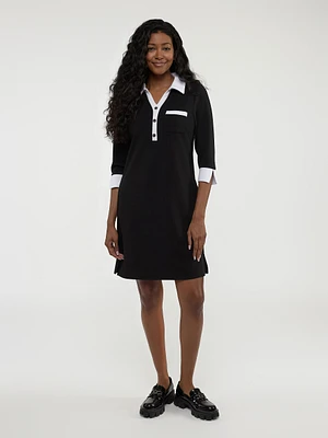 Robe midi en tricot