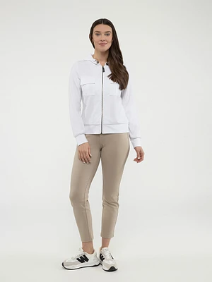 Cardigan semi-ajusté à manches longues