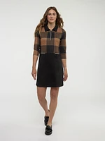 Robe midi en tricot