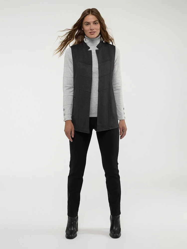 Semi-fitted blazer