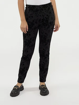 Pantalon étroit ajusté à la cheville enfiler