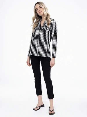Cardigan semi-ajusté à manches longues