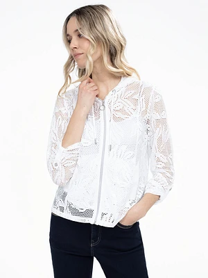 Cardigan semi-ajusté à manches longues