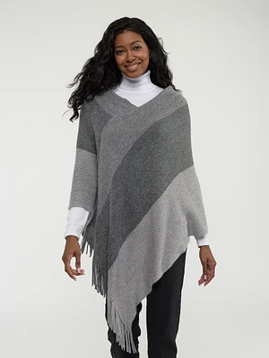 Poncho en tricot