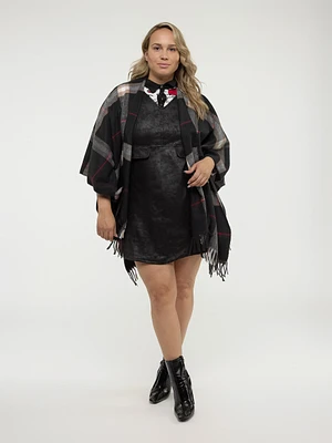 Poncho en tricot