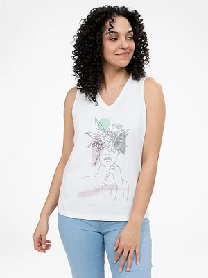 Camisole semi-ajustée
