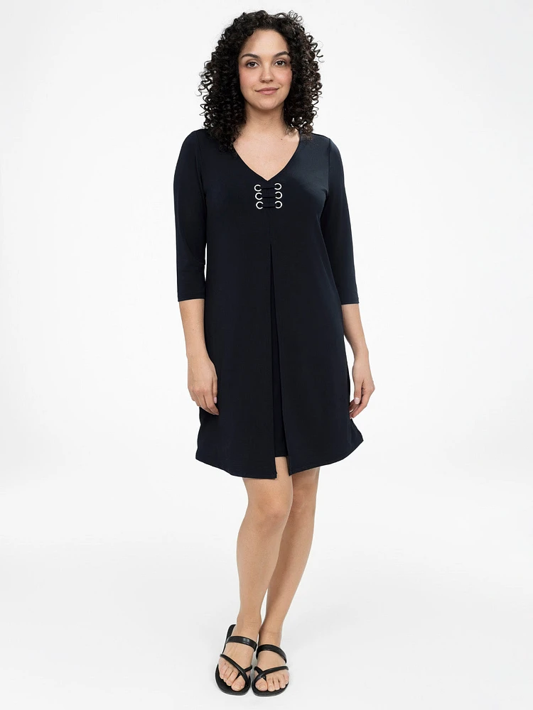 Midi knit dress