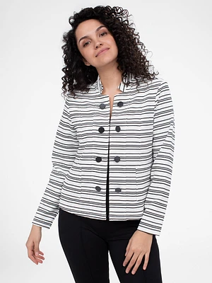 Semi-fitted knit vest
