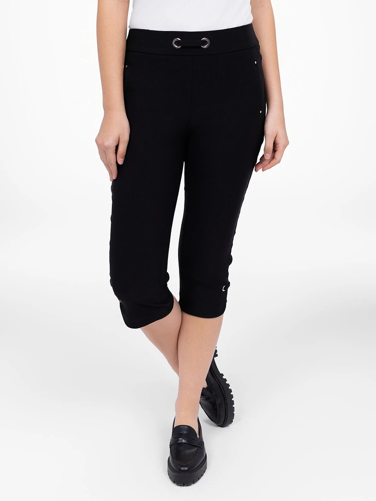 Pull-on capri