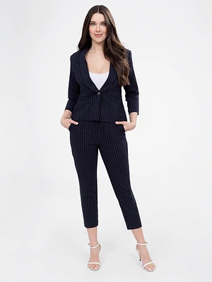 Veston semi ajusté à manches 3/4