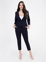 Veston semi ajusté à manches 3/4