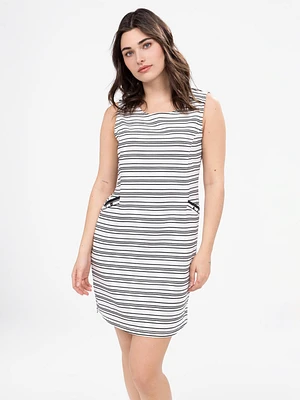 Robe midi en tricot