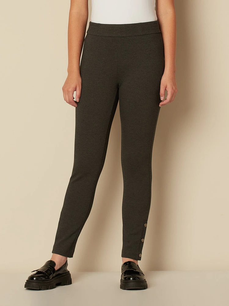 Pantalon droit à enfiler - Petite