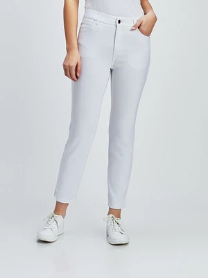 Pantalon droit semi-ajusté à la cheville