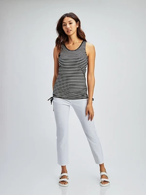 Semi-fitted tank top