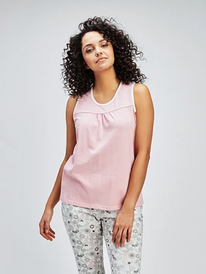 Pyjama tank top