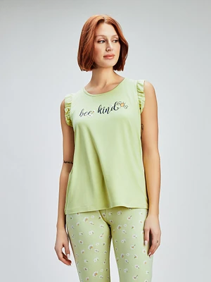 Pyjama tank top