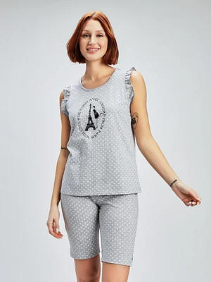 Pyjama tank top