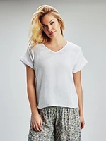 Loose short-sleeve t-shirt