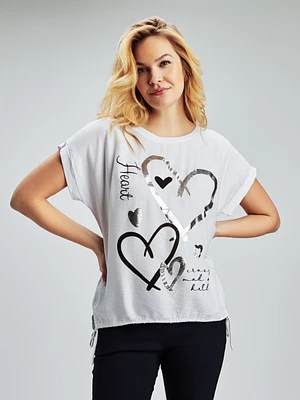 Loose short-sleeve t-shirt