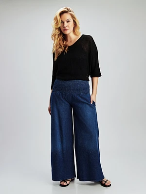 Pantalon évasé