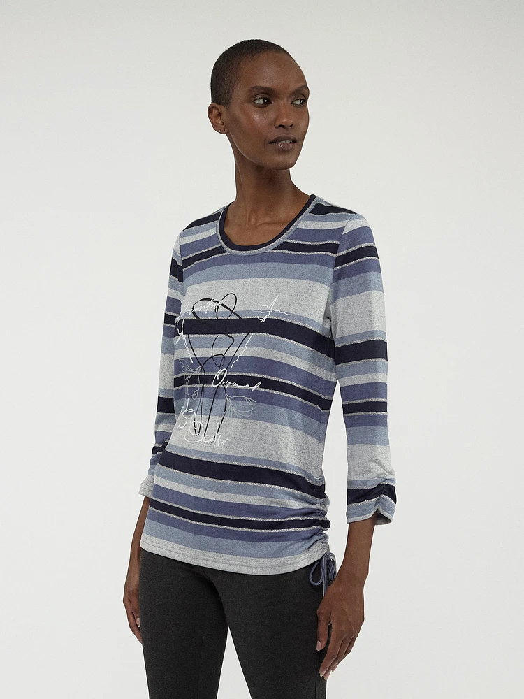 T-shirt à manches 3/4