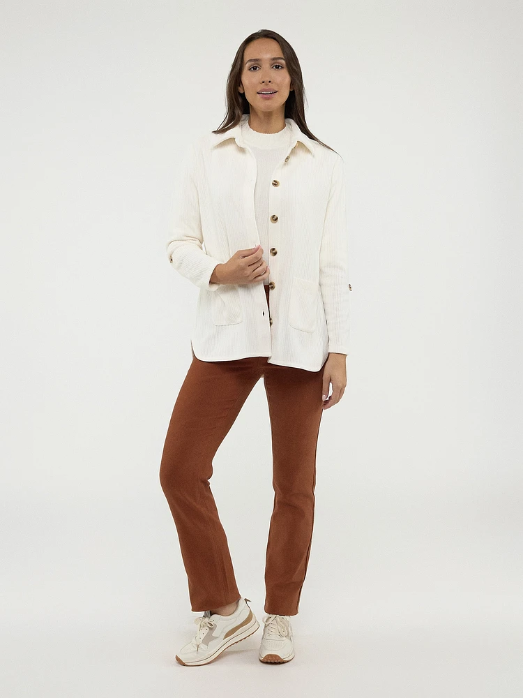 Blouse à manches longues avec boutons