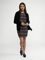 Robe midi en tricot