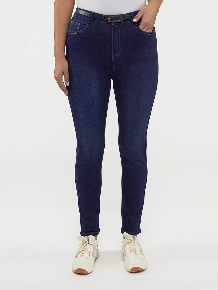 Jean skinny semi-ajusté