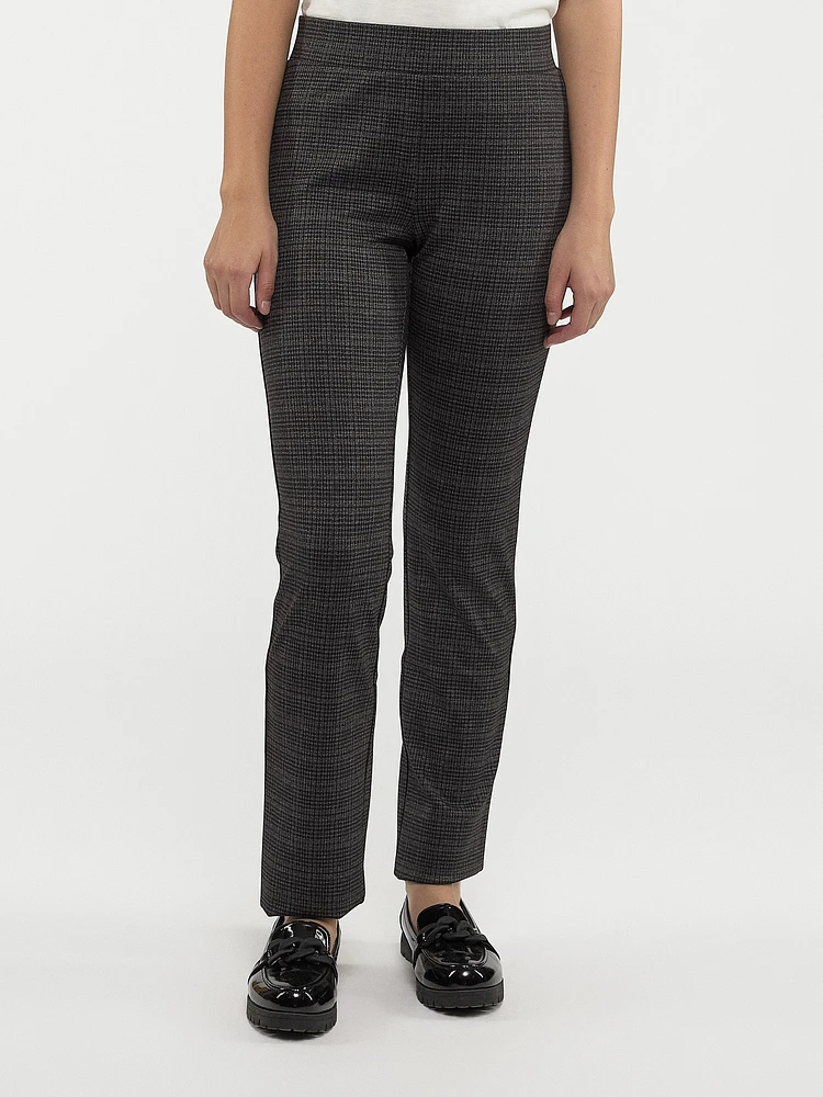 Pantalon droit à enfiler
