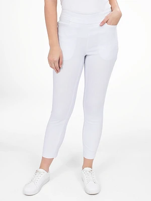 Pantalon droit semi-ajusté à la cheville