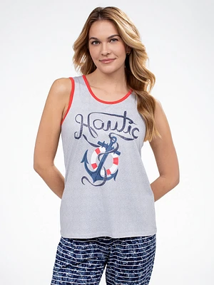 Pyjama tank top