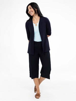 Semi-fitted vest