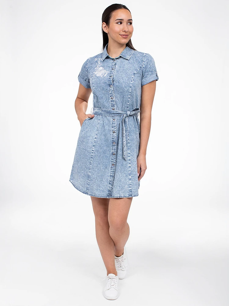 Robe midi évasée