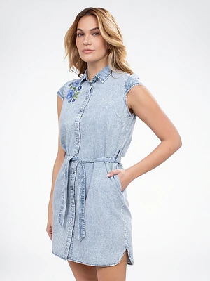 Robe droite midi